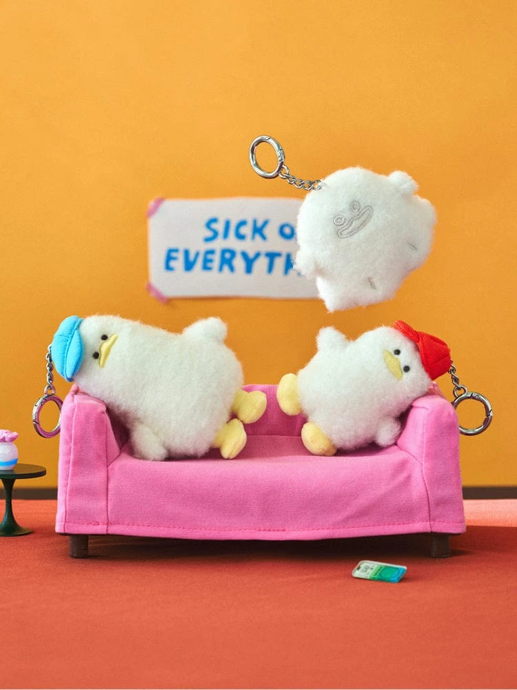 Cebong Llama Plush Keyring