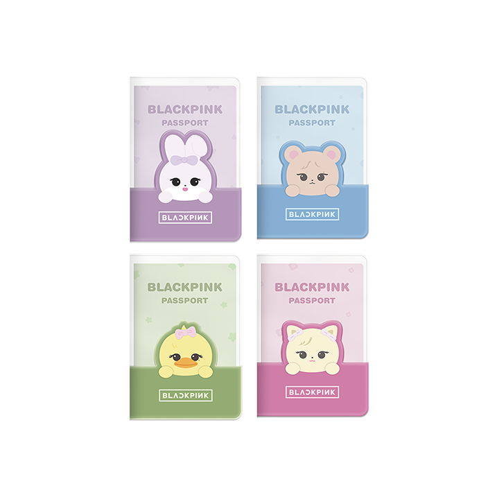 [BPPOPUP] BLACKPINK CHARACTER PASSPORT CUSTOM KIT (Weverse)