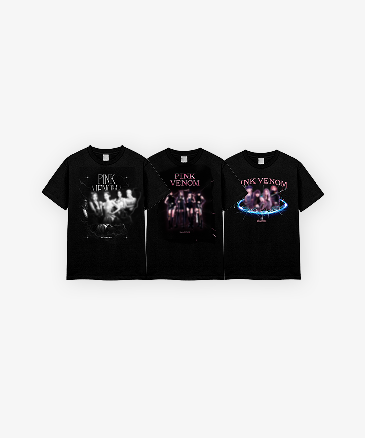 [PINKVENOM] BLACKPINK PHOTO T-SHIRTS (Weverse)