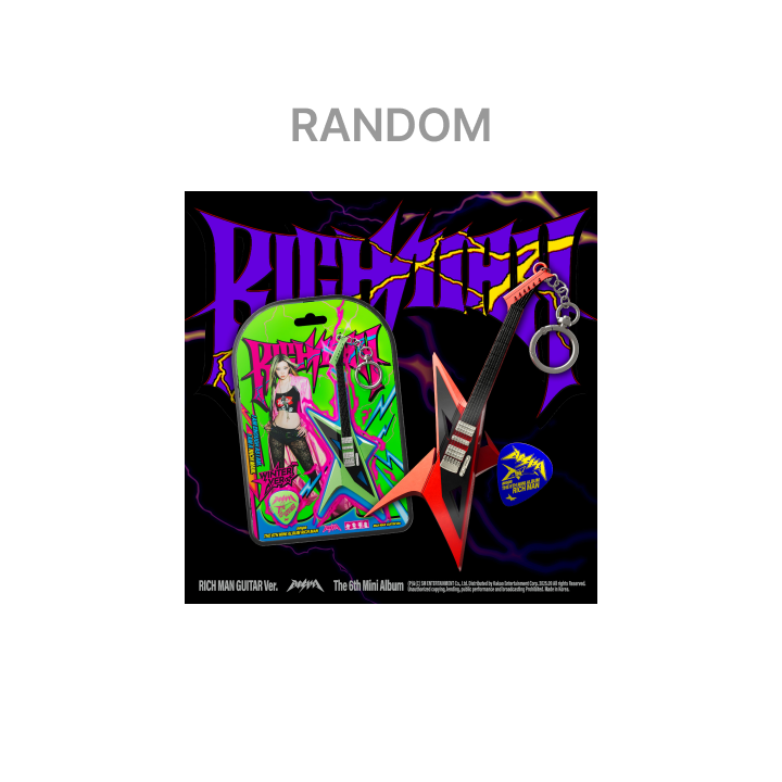 6th Mini Album [Rich Man] (RICH MAN GUITAR Ver.) (Random) (Weverse)